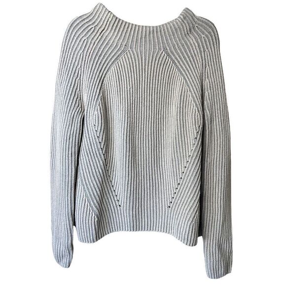 Athleta Ribbed Pointelle Rockland Mock Neck Sweater - Picture 1 of 9